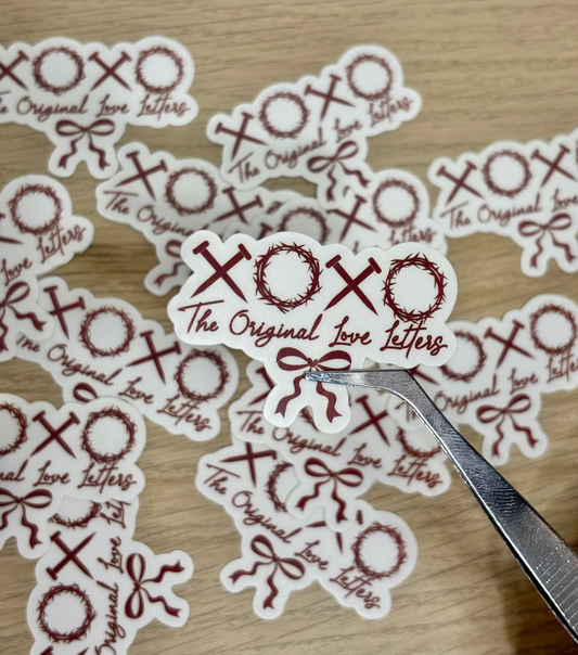 *Oopsies Version* Original Love Letters Sticker